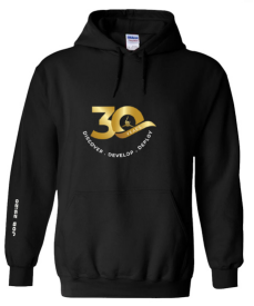 30th Anniversary Black Hoodie (Design 3) (Pre-order)