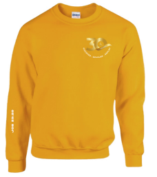 30th Anniversary Mustard Sweat Shirt  (Design 1) (Pre-order)